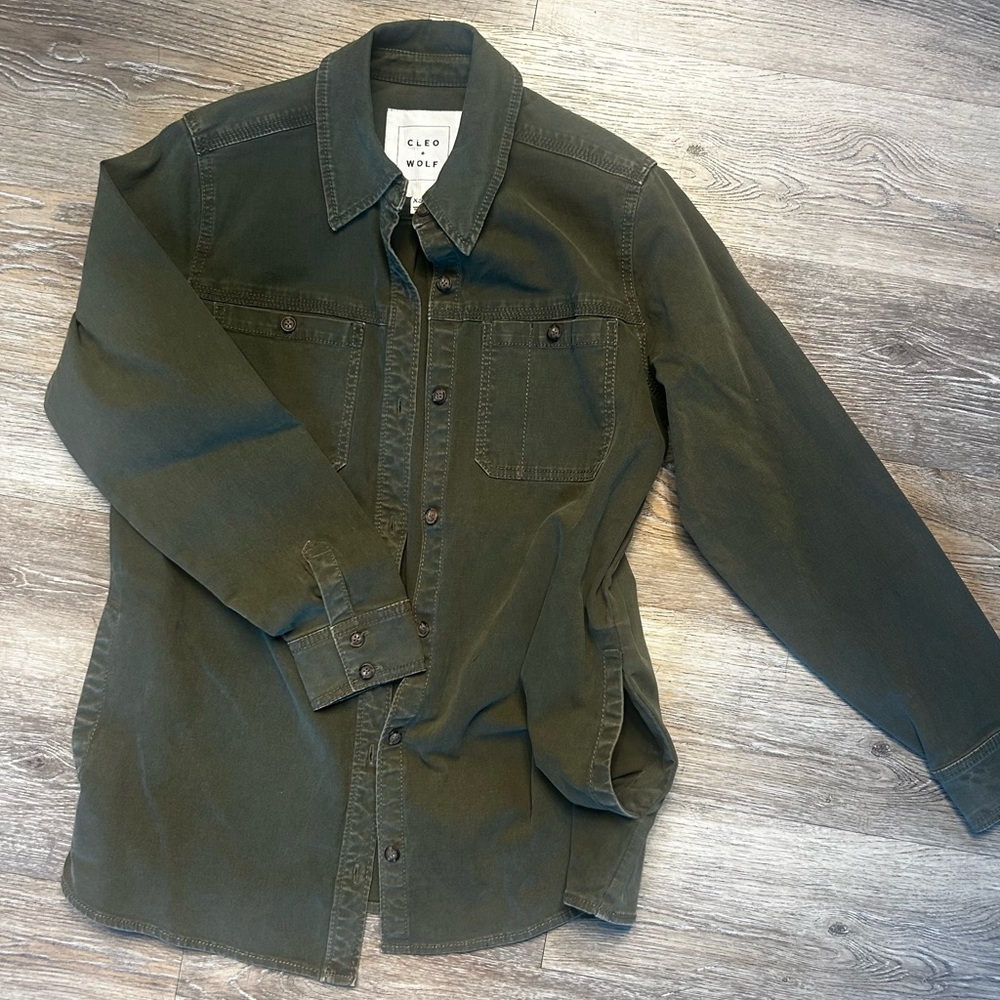 Cleo + Wolf work shirt